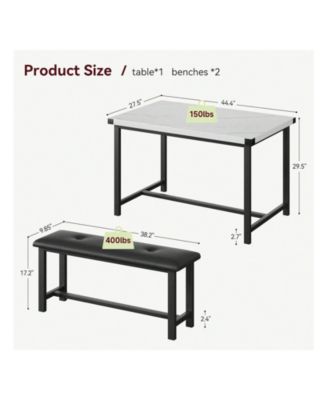 Kitchen Table Dining Table Set For 4  for Dining Room, Home Office, Living Room