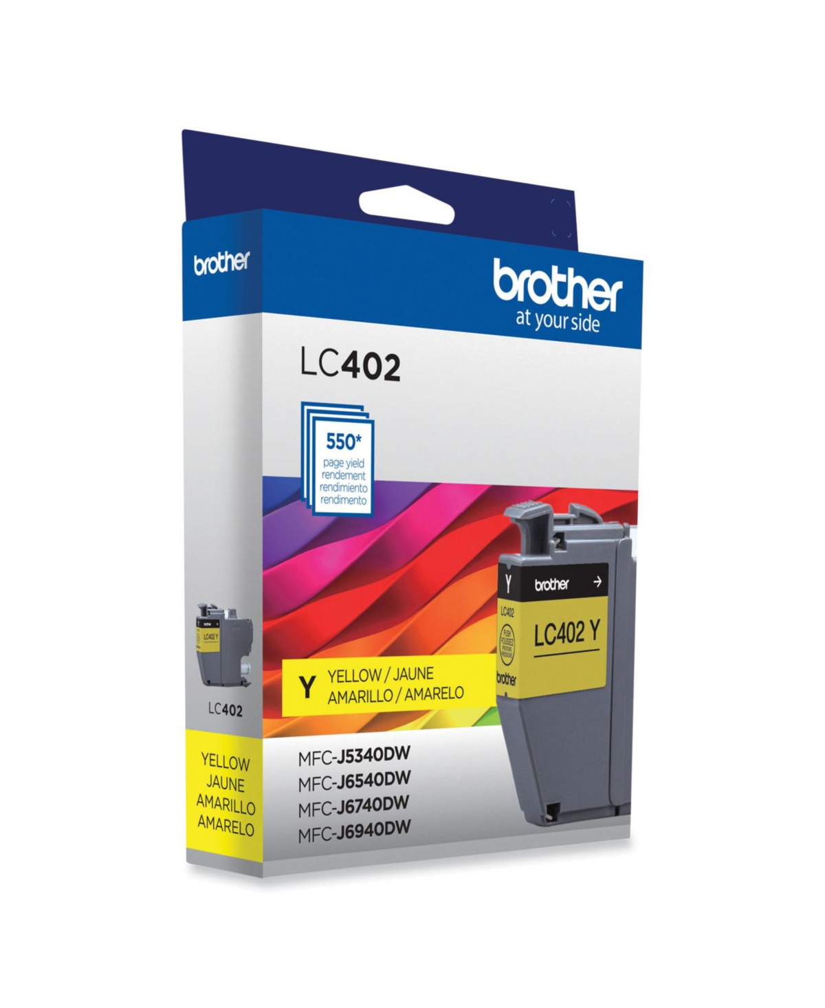 Brother LC402YS 550 Page-Yield Ink - Yellow