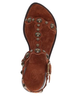 Women's Phanny Round Toe Flat Sandals