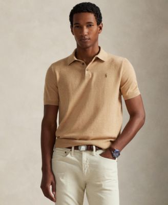 Men's Polo-Collar Sweater