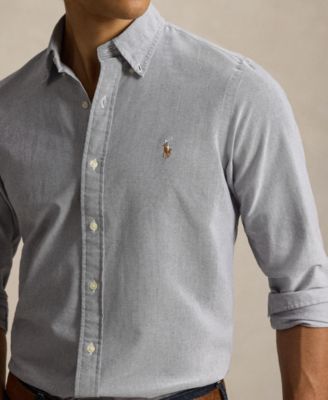 Men's Long-Sleeve Oxford Shirt