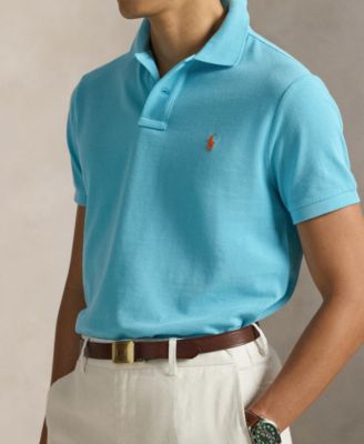 Men's Custom Slim Fit  Mesh Polo