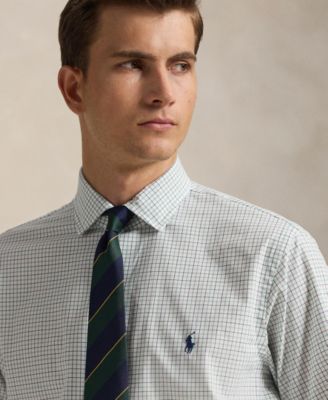 Men's Classic-Fit Stretch Poplin Shirt