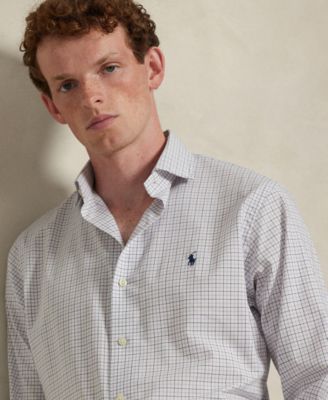 Men's Classic-Fit Stretch Poplin Shirt