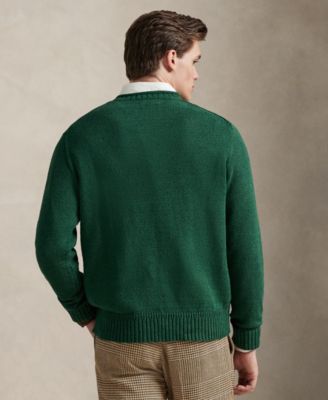 Men's Polo Bear Roll Neck Sweater