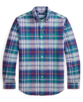 Men's Long-Sleeve Oxford Shirt