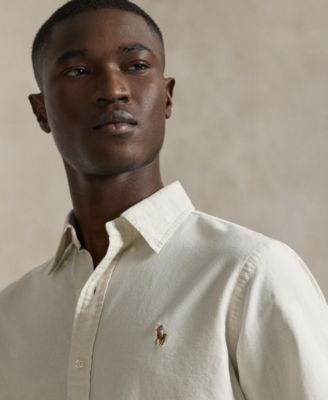 Men's Long-Sleeve Oxford Shirt