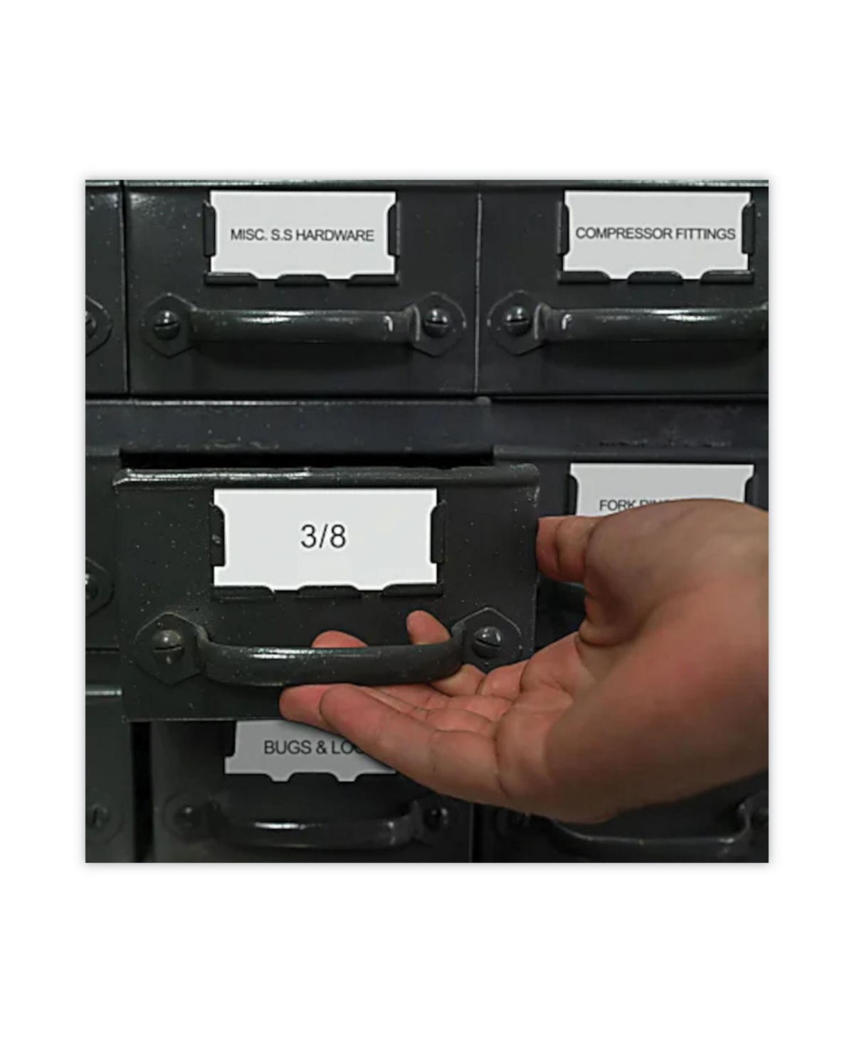 Brother P-Touch TZE2512PK 0.94 in. x 26.2 ft. TZe Standard Adhesive Laminated Labeling Tape - Black on White (2/Pack)