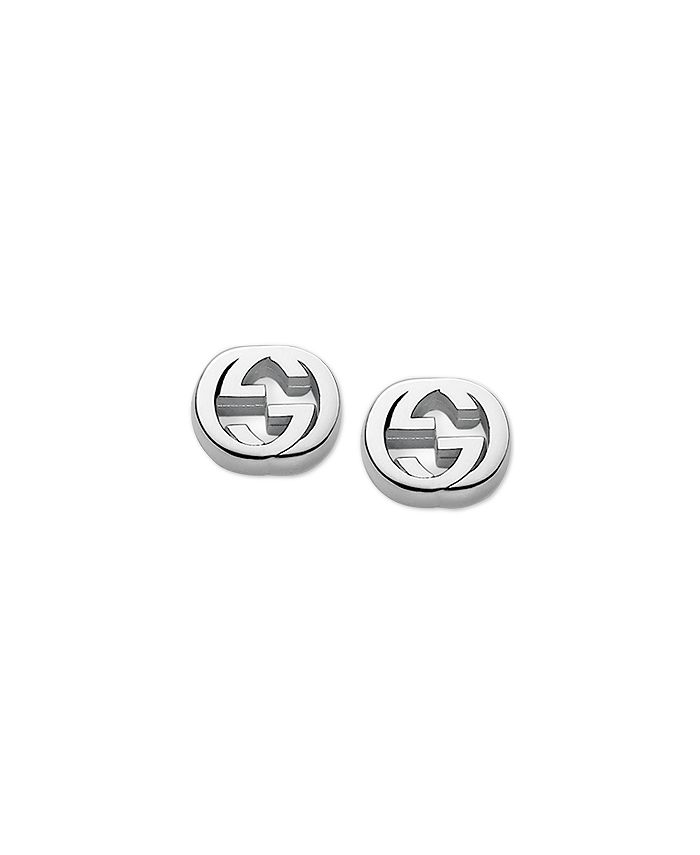 Women's Sterling Silver Interlocking Stud Earrings & Reviews - Earrings - Jewelry & Watches - Macy's