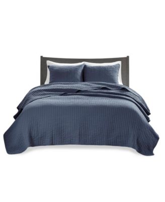 Keaton Quilted 3-Pc. Quilt Set, King/California King