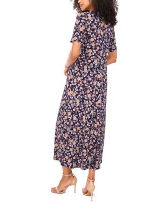 Women's Crew Neck Short-Sleeve Dress