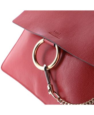Medium Faye Shoulder Bag Leather
