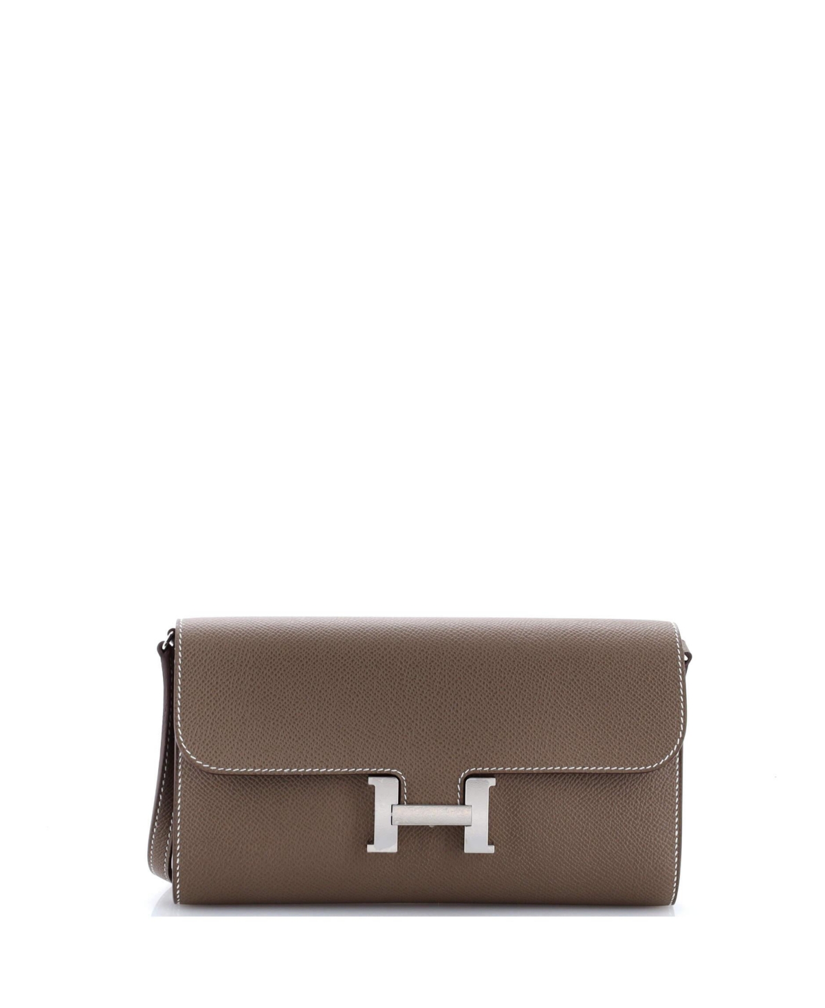 Pre-Owned HERMES Constance To Go Wallet Epsom