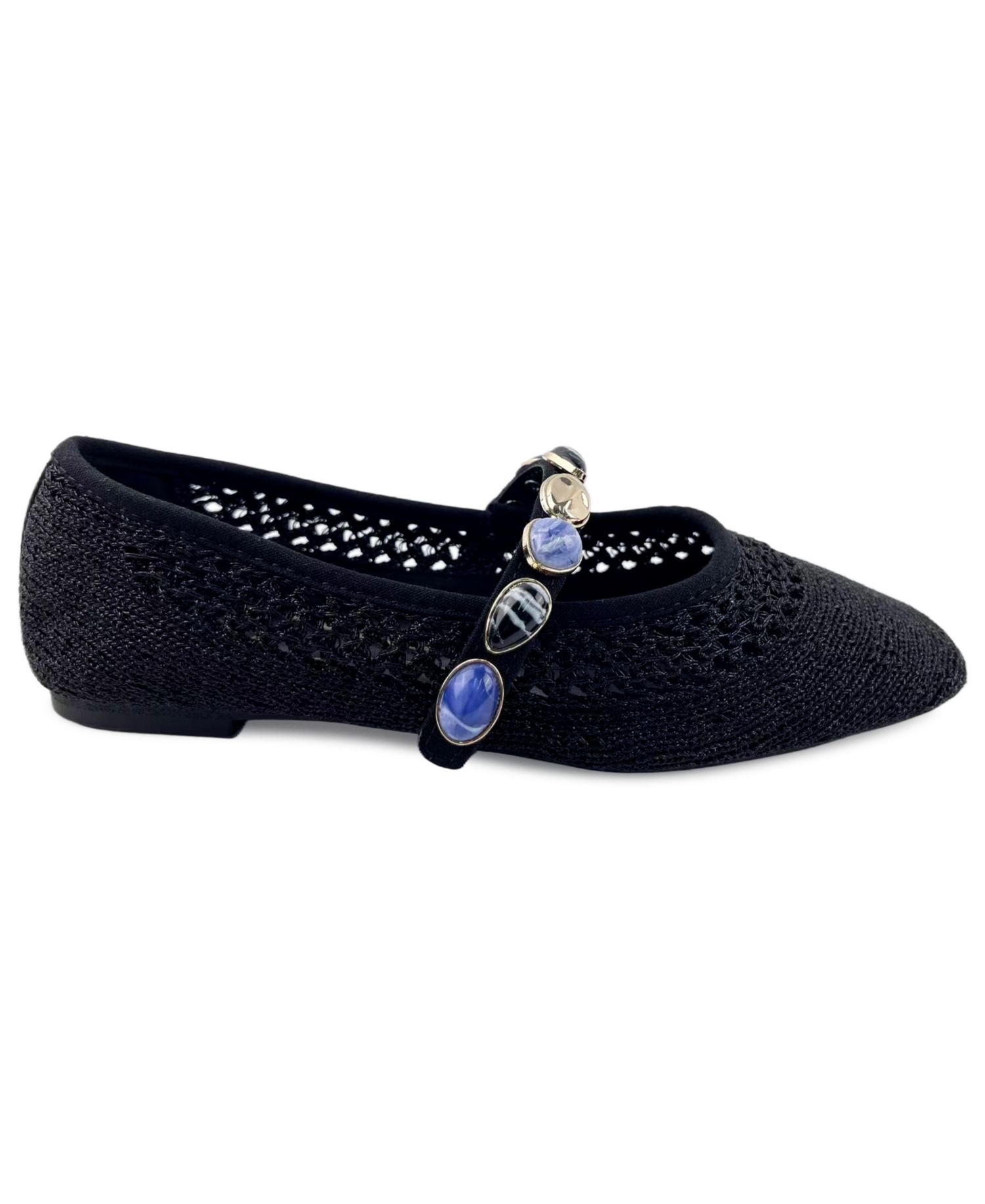 Women's Zeta Stones Mary Jane Ballet Flats