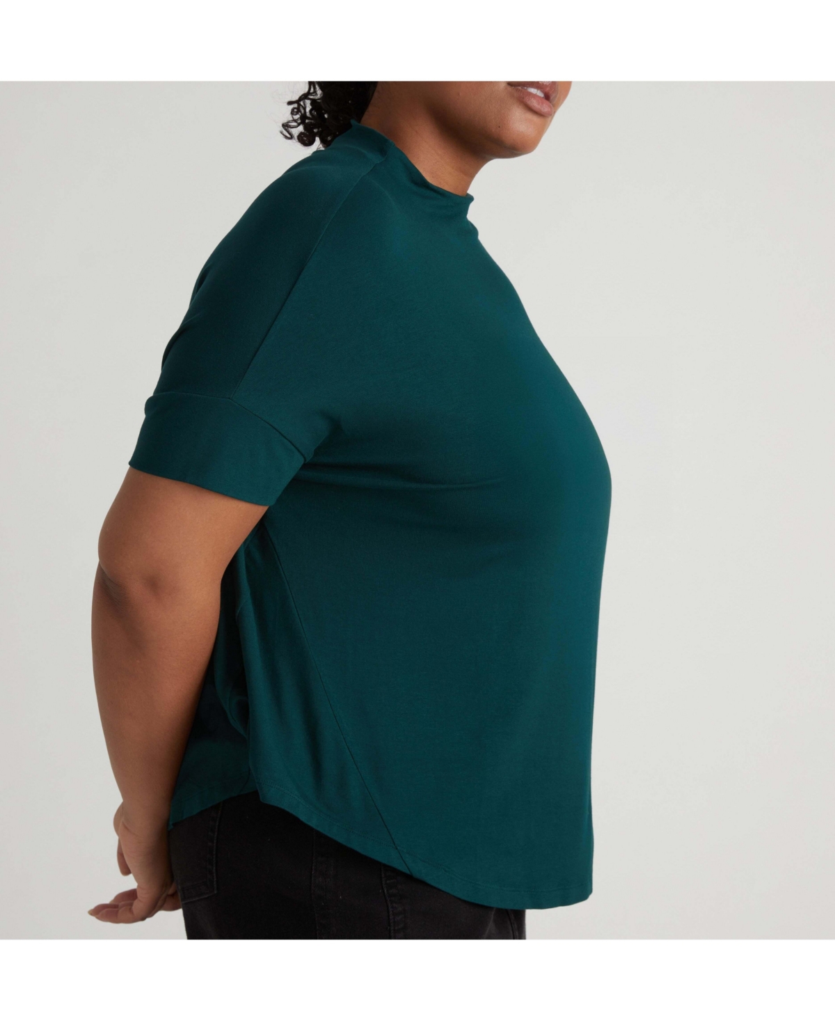 Universal Standard Plus Petra Liquid Jersey Top