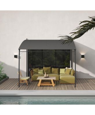 10' x 10' UV-Resistant Outdoor Pergola Canopy Shelter