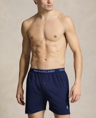 Men's Classic Knit Boxer Briefs, 3-Pack Set