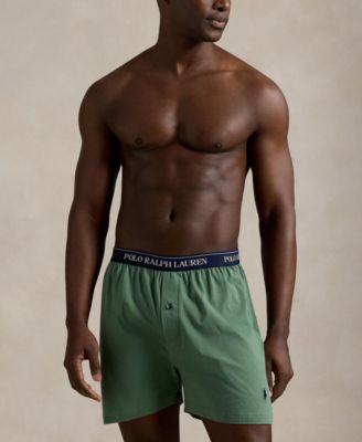 Men's Classic Cotton Knit Boxer Briefs, 5-Pack Set