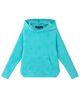 Boys' 2T-5 Hooded Swim Cover-Up & Pull-On Shorts, 2-Piece Set