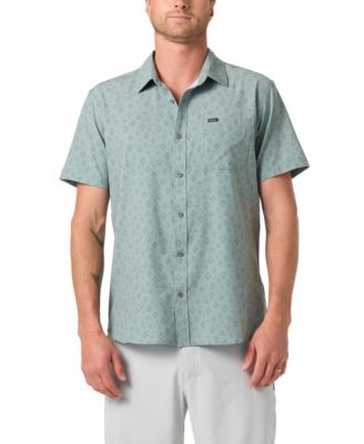 Men's Printed Short-Sleeve Shirt