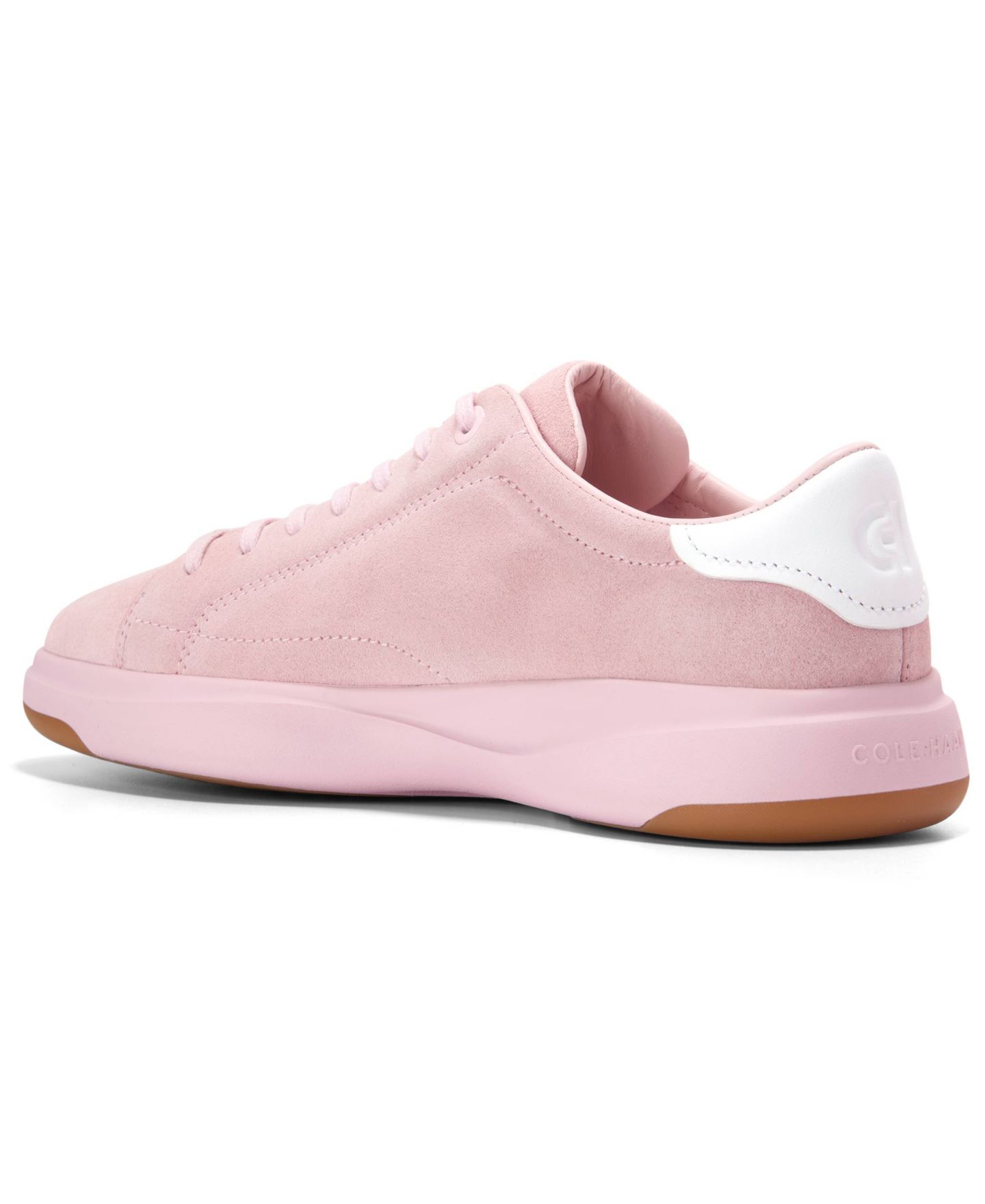 Женские кроссовки Cole Haan GrandprØ Tennis Lace-Up, цвет: Бледный сиреневый замшевый — фото 5