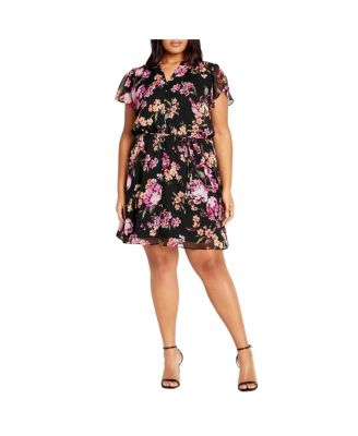 Plus Size Christa Print Dress