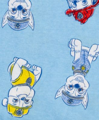 Boys' Toddler 2T-4T Sketchypaw Patrol Graphic Tops, Shorts, and Pants, 4-Piece Pajama Set