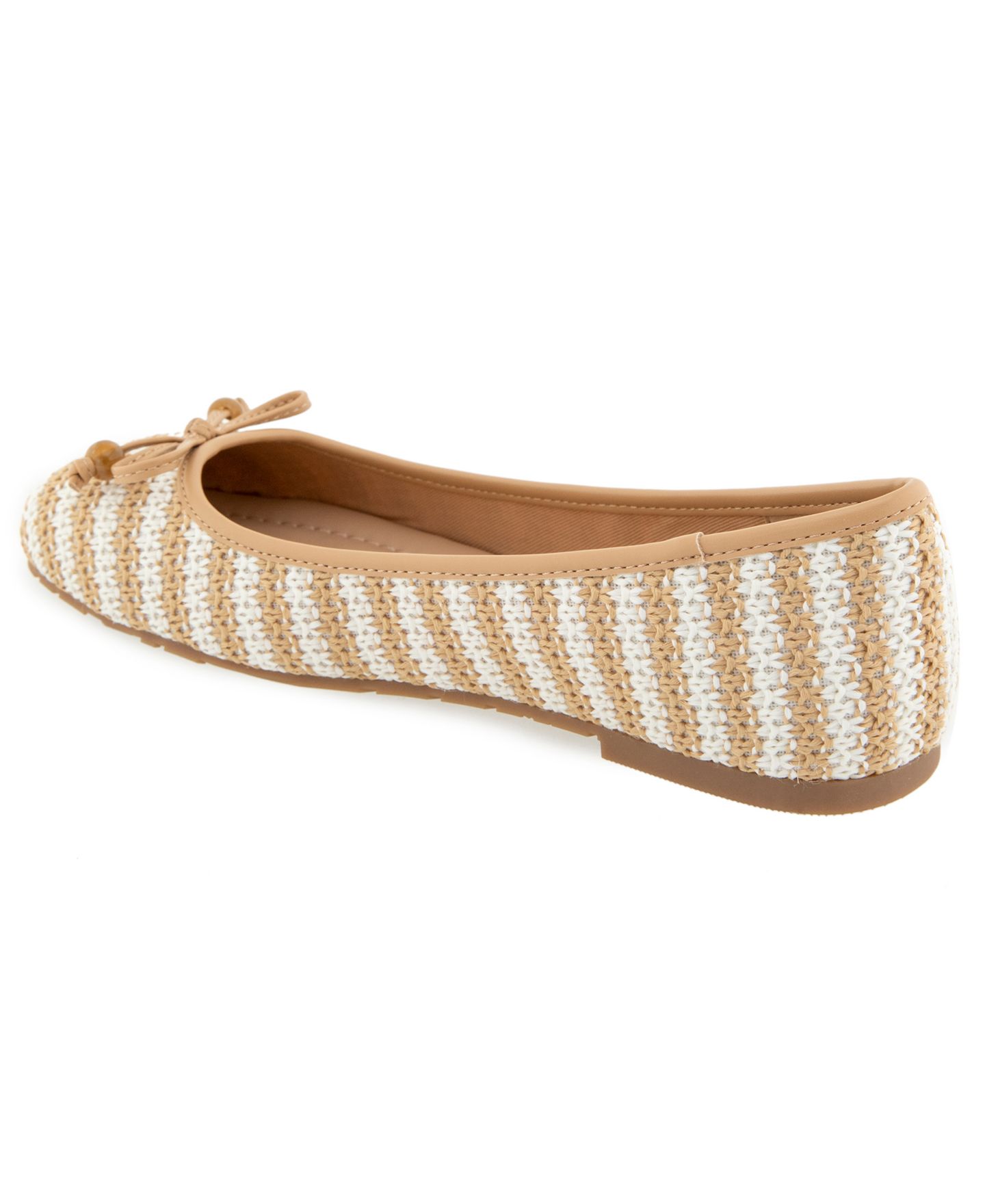 Женские балетки Kenneth Cole Reaction Elstree Ballet Flats, цвет: Натуральный полосатый — фото 8