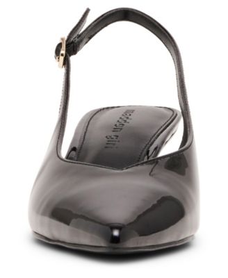 Women's Slingback Kitten-Heel Pumps