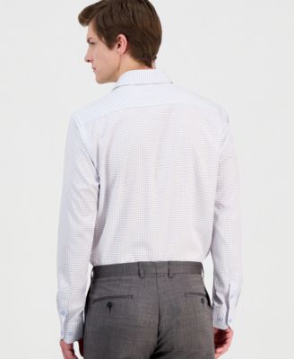 Men's Slim-Fit Performance Four-Way Stretch Dress Shirt