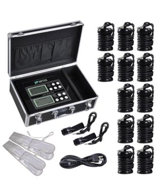 Yescom Ionic Detox Foot Bath Machine Kit w/ 12 Arrays Foot Spa Beauty Salon Pro