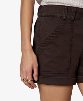 Women's Wander On Cuffed Hem Shorts