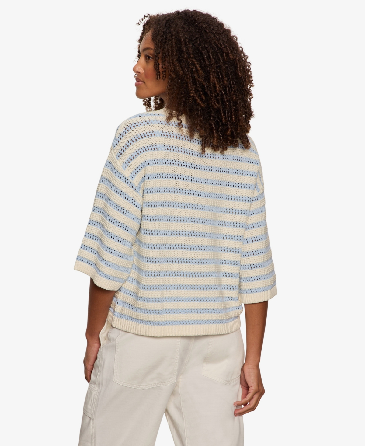 Sanctuary Women's Elle Bell-Sleeve Crew Neck Sweater T-Shirt