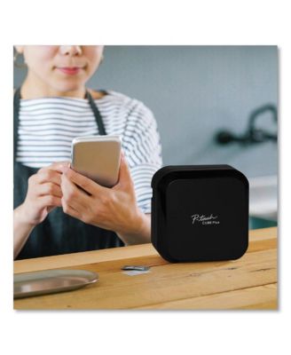 PT-P710BT CUBE 5 in. x 2.6 in. x 5 in. 20 mm/s Print Speed Wireless Label Maker