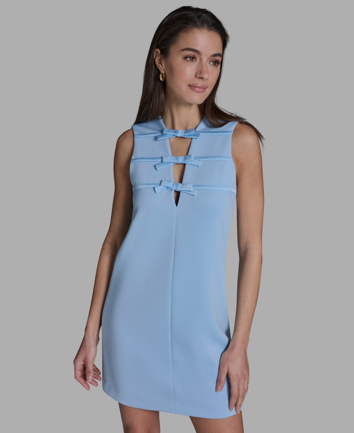 Bcbg Women's V-Neck Mini Dress