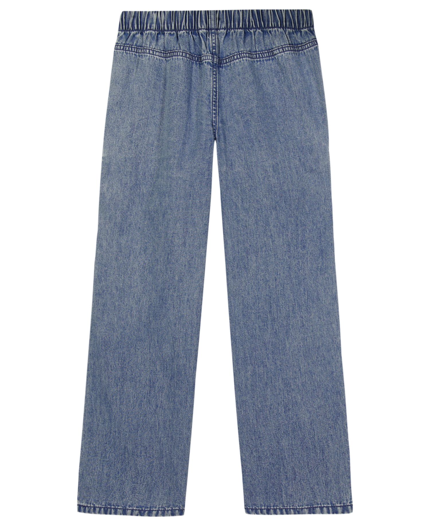 Girls' 7-16 Denim Pull-On Cargo Pants