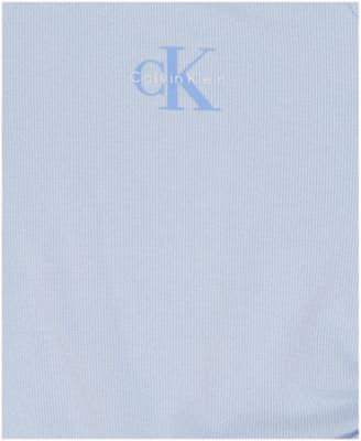 Girls' 7-16 CK Side Ruched Round Neck T-Shirt