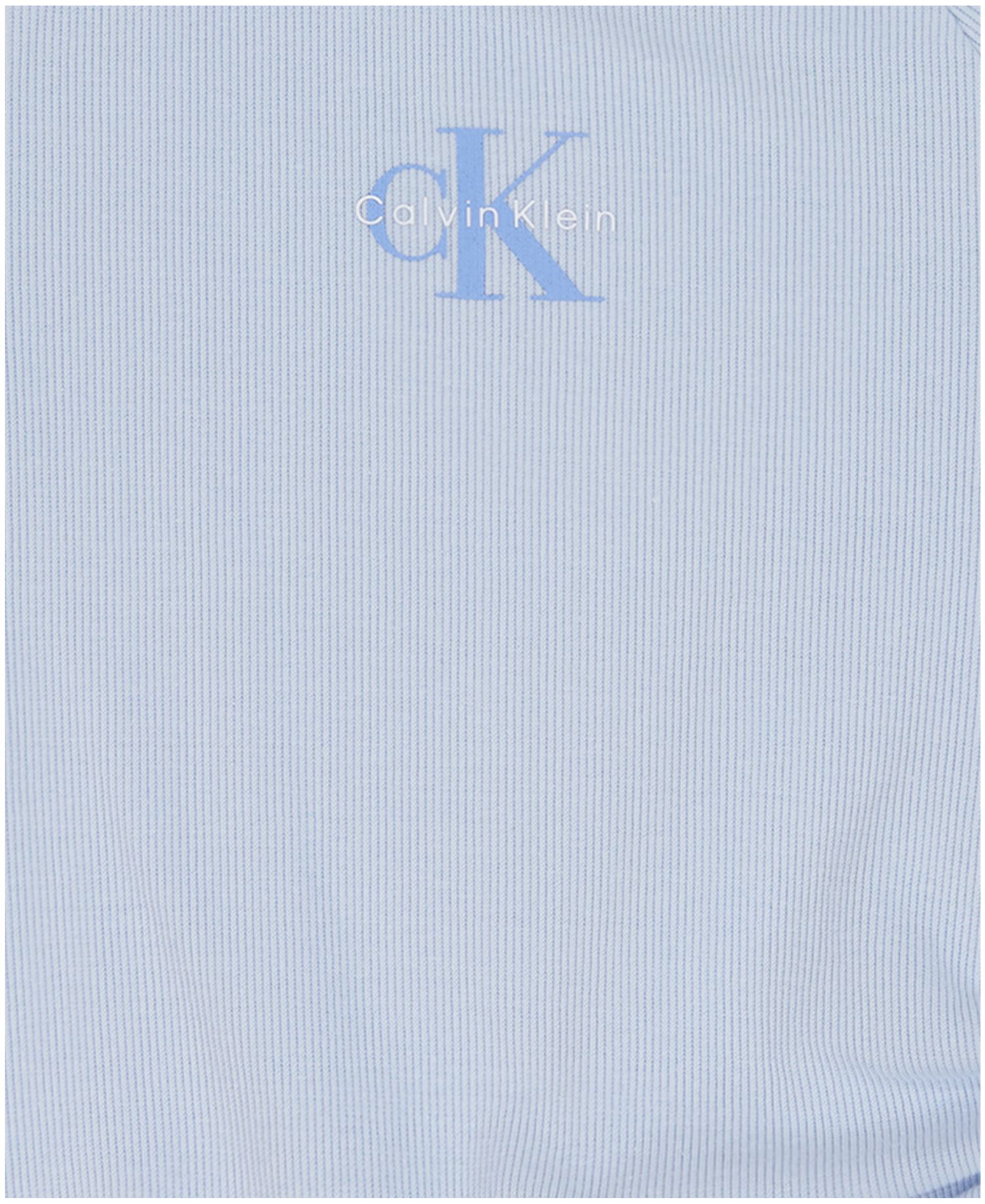 Girls' 7-16 CK Side Ruched Round Neck T-Shirt
