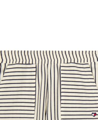 Girls' 7-16 Popcorn Texture Knit Pants