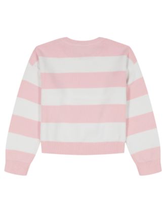 Girls' 7-16 Striped Sweater