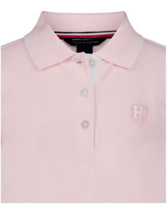 Girls' 7-16 Pleated Polo Dress