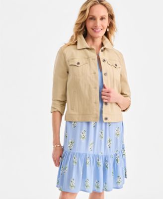 Women's Printed Quilted 3/4-Sleeve Dress