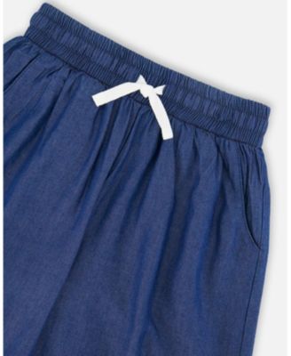 Big Girls Chambray Bermudas