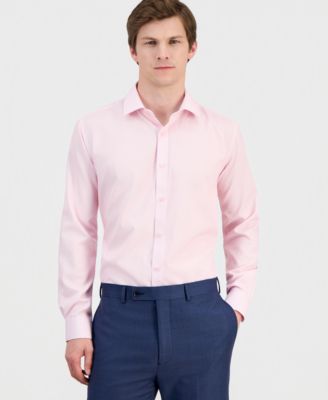 Men's Slim-Fit Performance Four-Way Stretch Dress Shirt