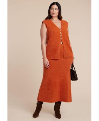 Women's Fuzzy Sweater Vest