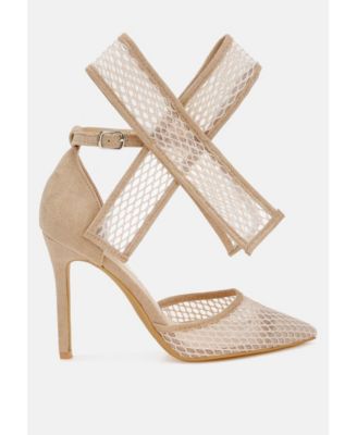 Womens Regenta Big Bow Detail Stiletto Sandals