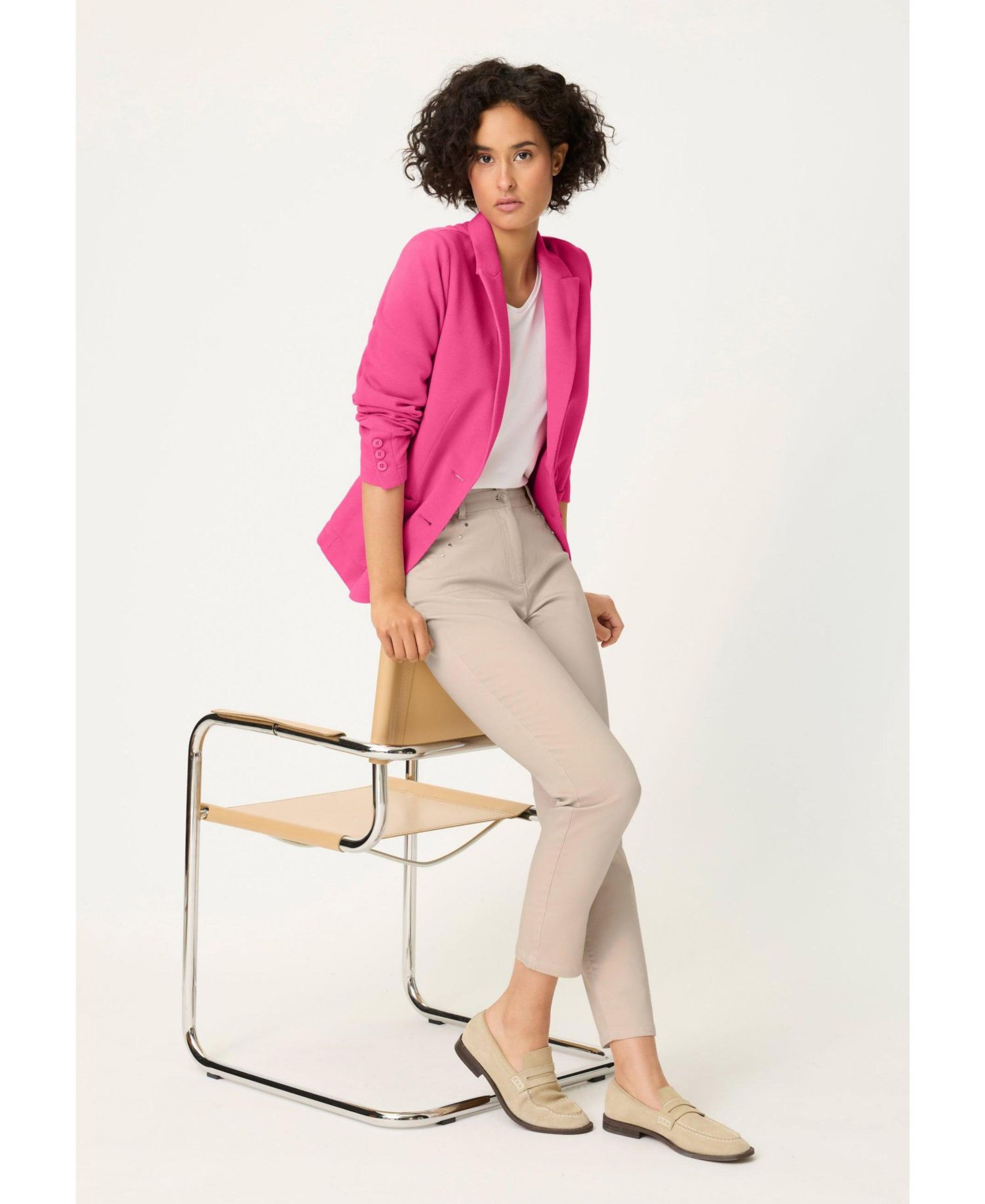 Women's Stretch Cotton Cropped Pant