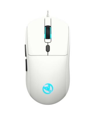 RGB Backlit Wired Gaming Mouse, 6-Button Ergonomic with 3600 DPI Adjustable, for PC Gamers