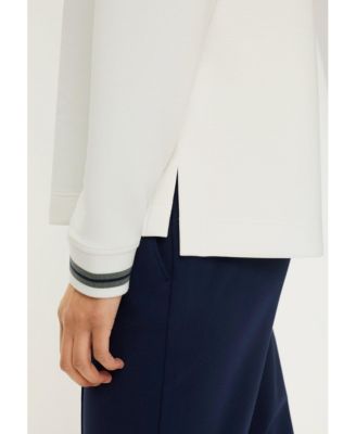 Women's Scuba Knit Jersey Top