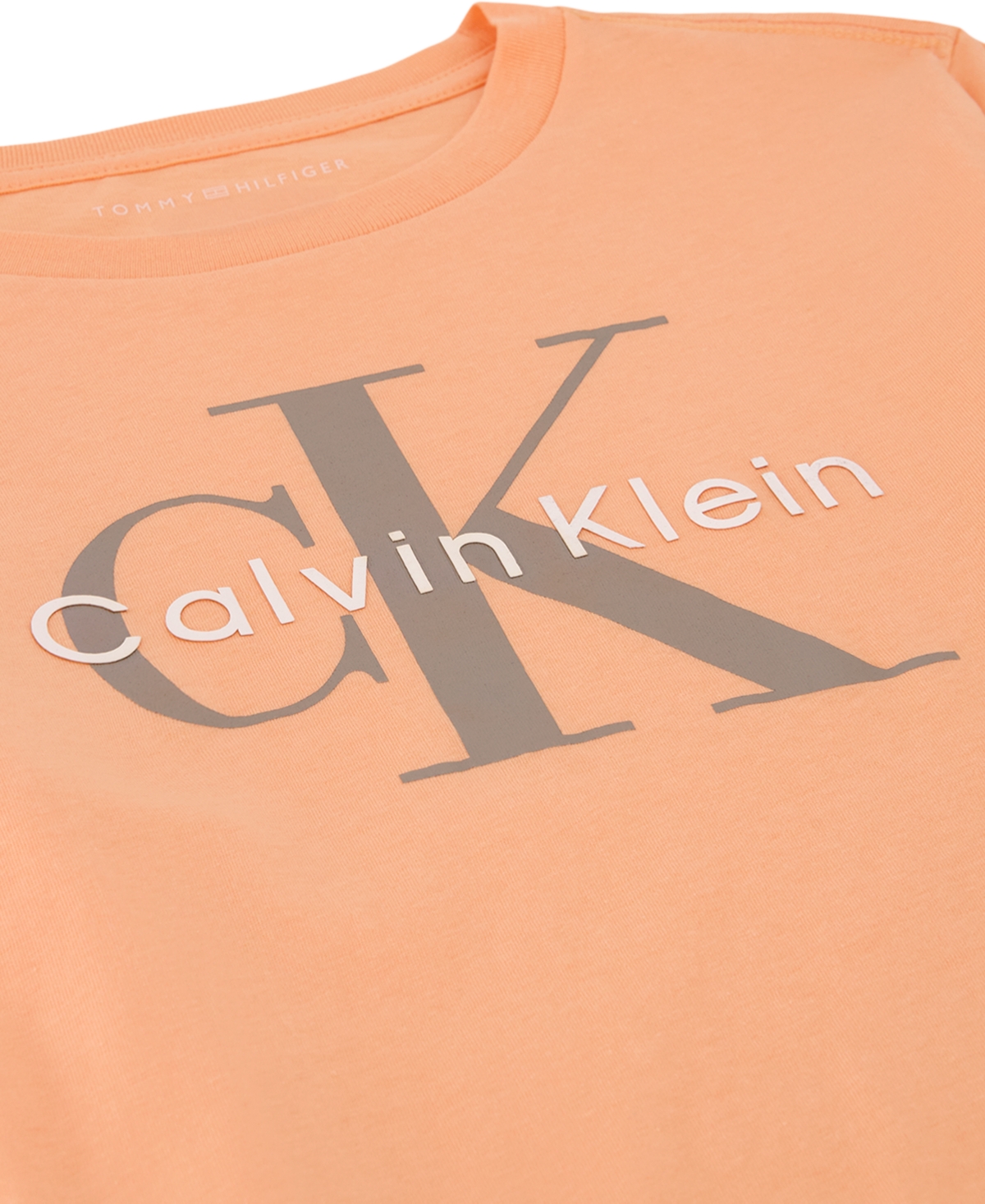Calvin Klein Boys' 8-20 Monologo Crewneck T-Shirt
